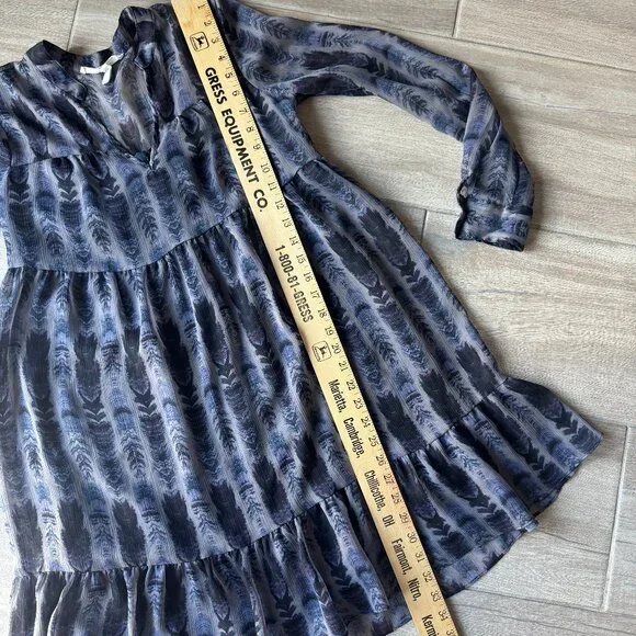 BCBG Generation Patterned Tunic Flowy Dress - Size XS - Picture 4 of 7